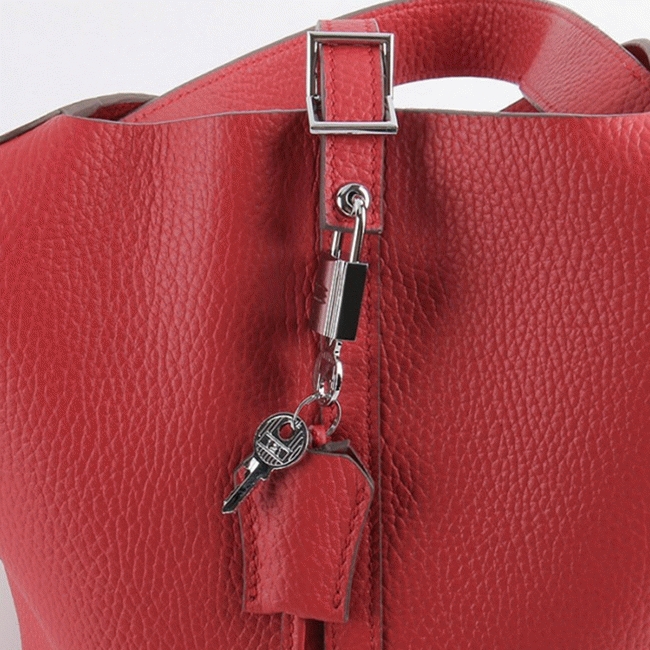 Red replica H**me5 Picotin Lock handbag