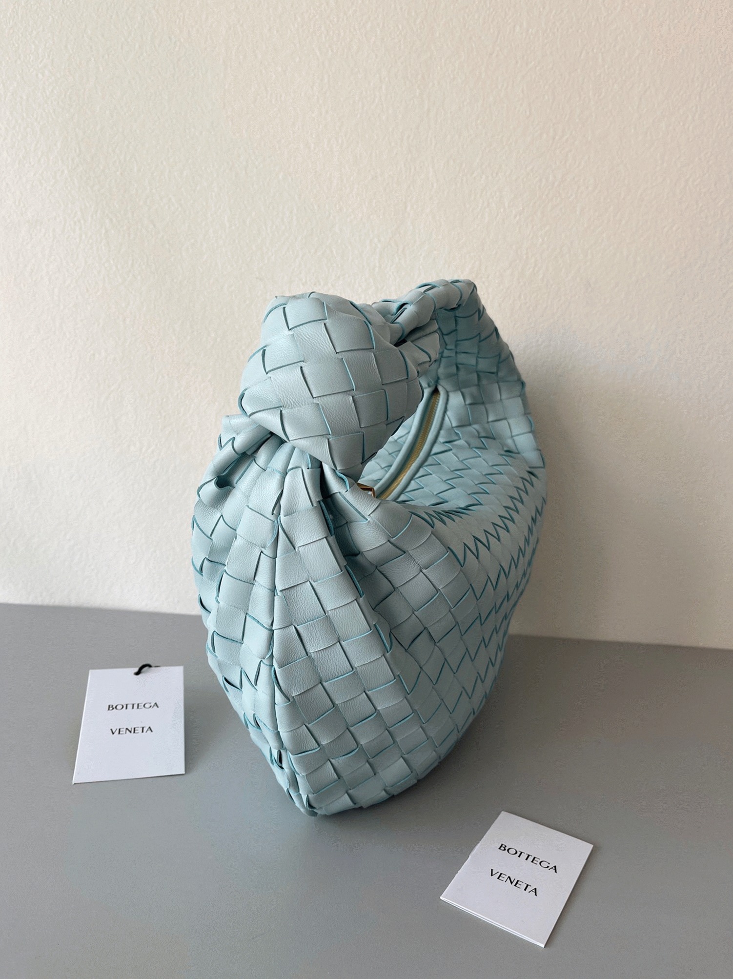 Fake B0tt*ga Ven*ta BV Jodie Teen Bag Teal Washed