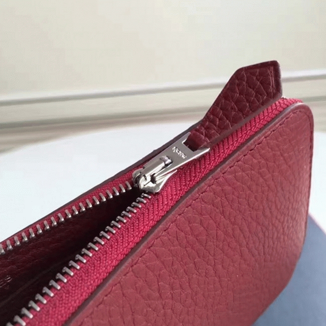 Ruby Designer Knockoff H**me5 Wallet Azap Zipped