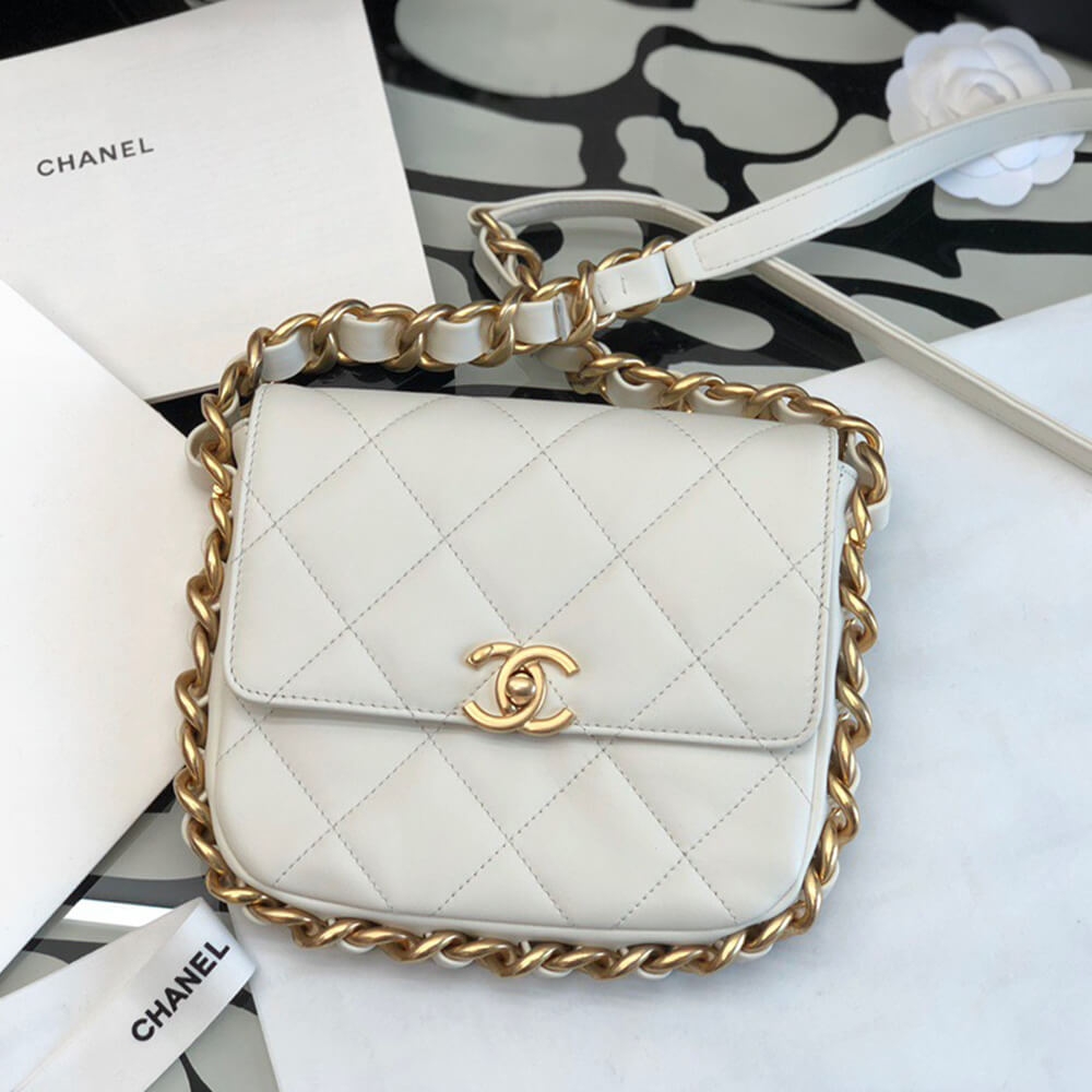 Ch**el MINI FLAP BAG