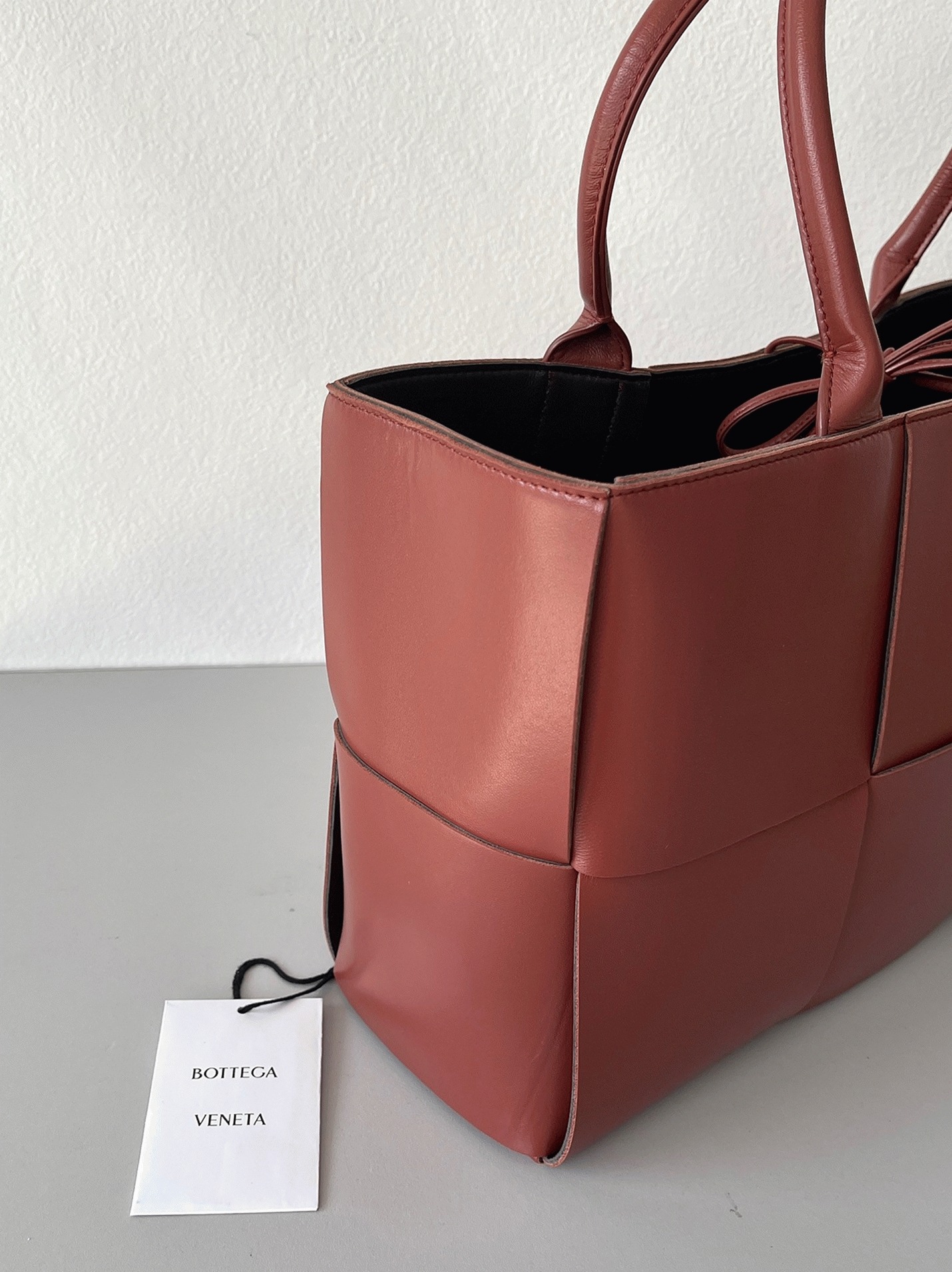 Replica B0tt*ga Ven*ta Arco Medium Tote Maple