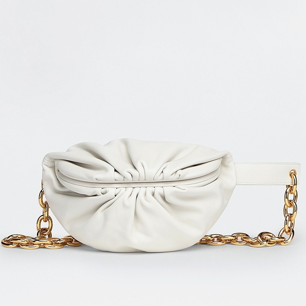 Fake B0tt*ga Ven*ta The Pouch Belt Bag White