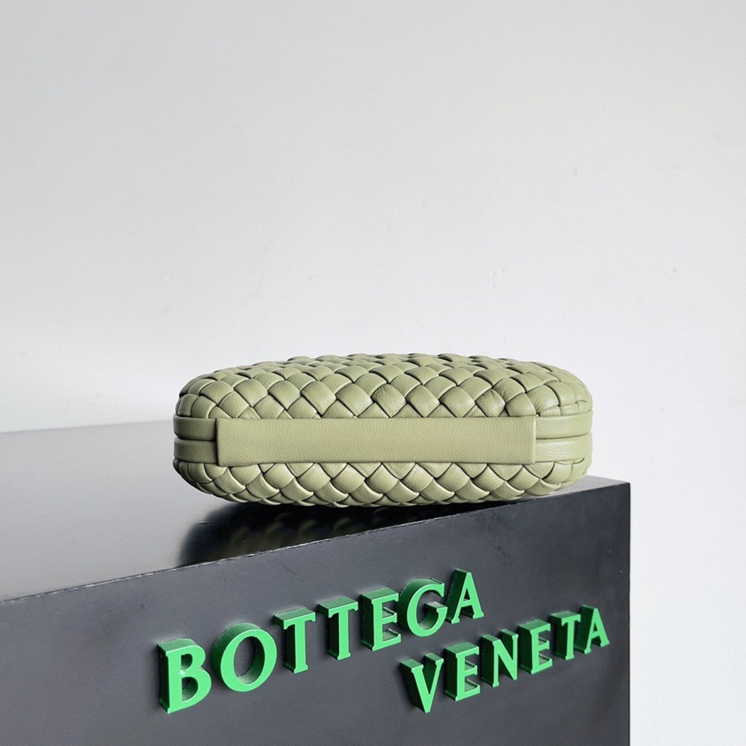Replica B0tt*ga Ven*ta Knot Minaudiere Clutch Travertine