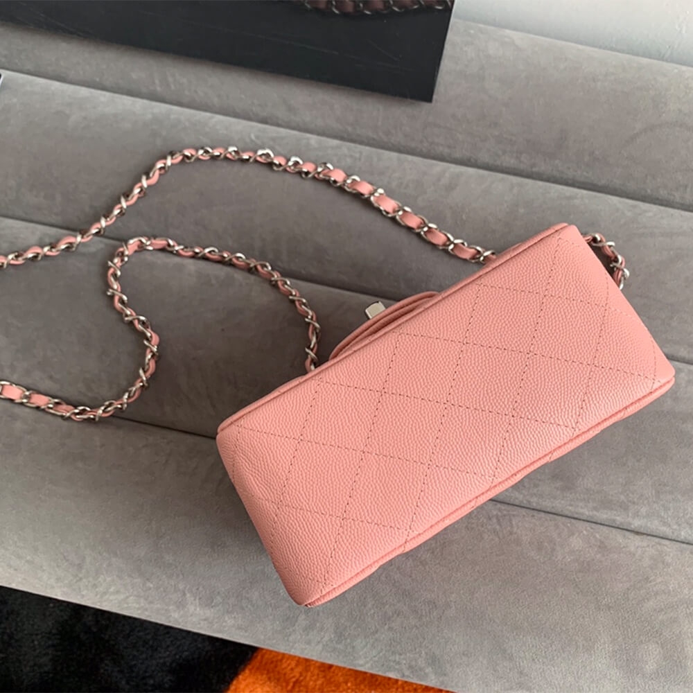 Ch**el MINI FLAP BAG(high-end grade)