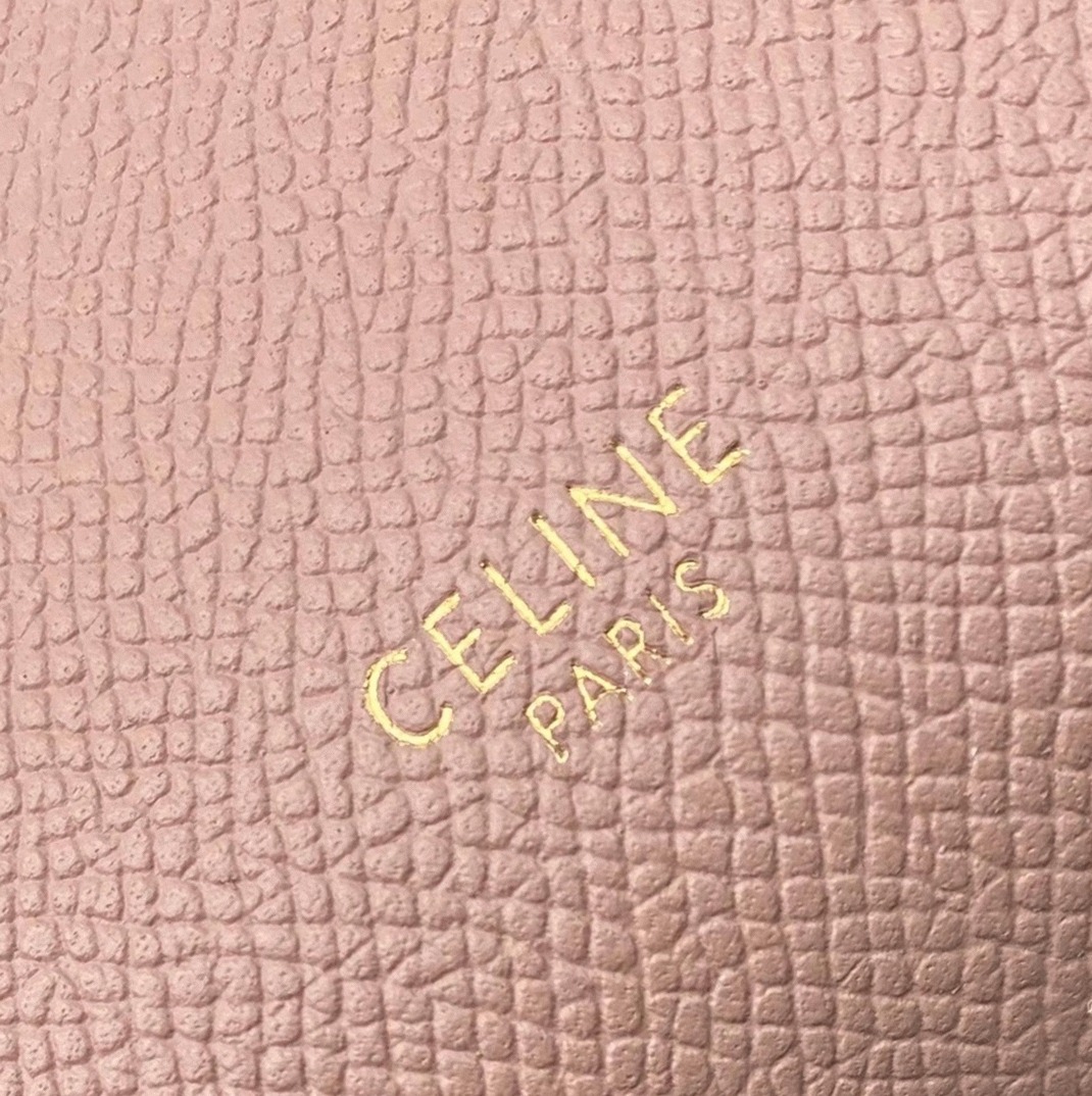 Ce1i*e Belt Nano Bag Faux in Vintage Pink