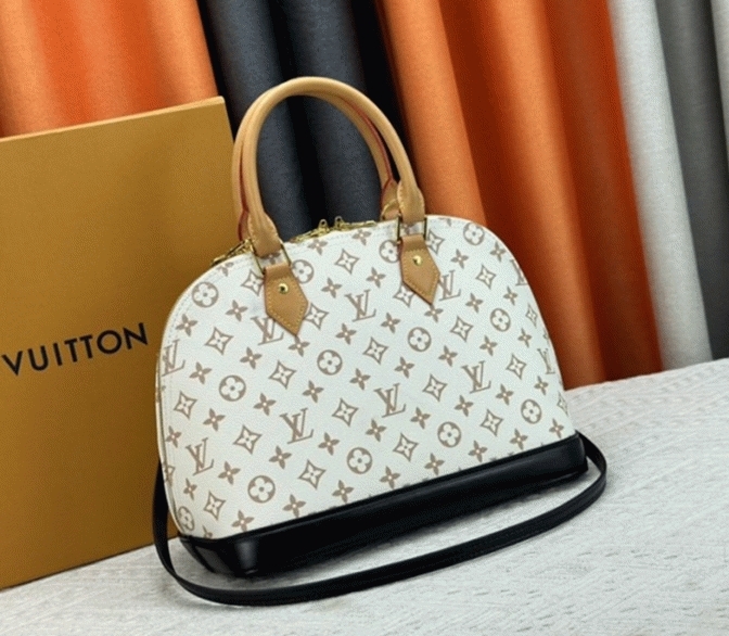 L0vis Vvtt0n Monogram Dune Canvas Alma PM Bag