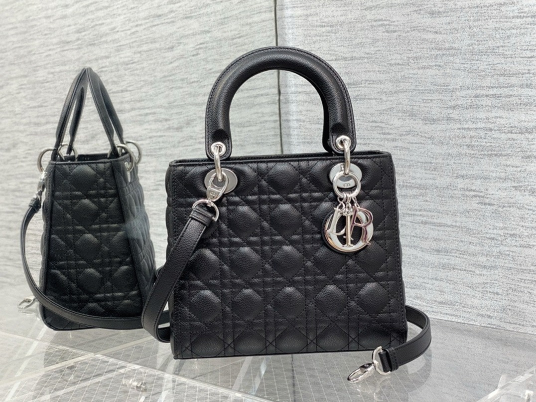 D10r Lady D10r Medium Bag Knockoff in Black
