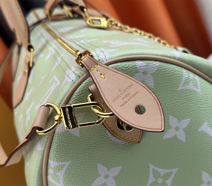 L0vis Vvtt0n Speedy P9 Bandouliere 50 Bag In Light Green