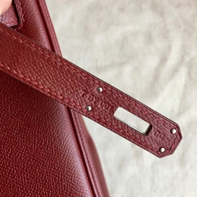 Bordeaux H**me5 Birkin 35cm Replica Designer-Inspired Bag