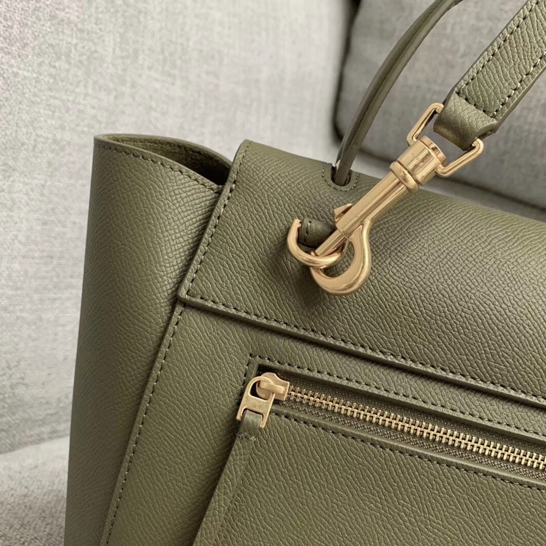 Ce1i*e Micro Belt Bag Replica in Army Green