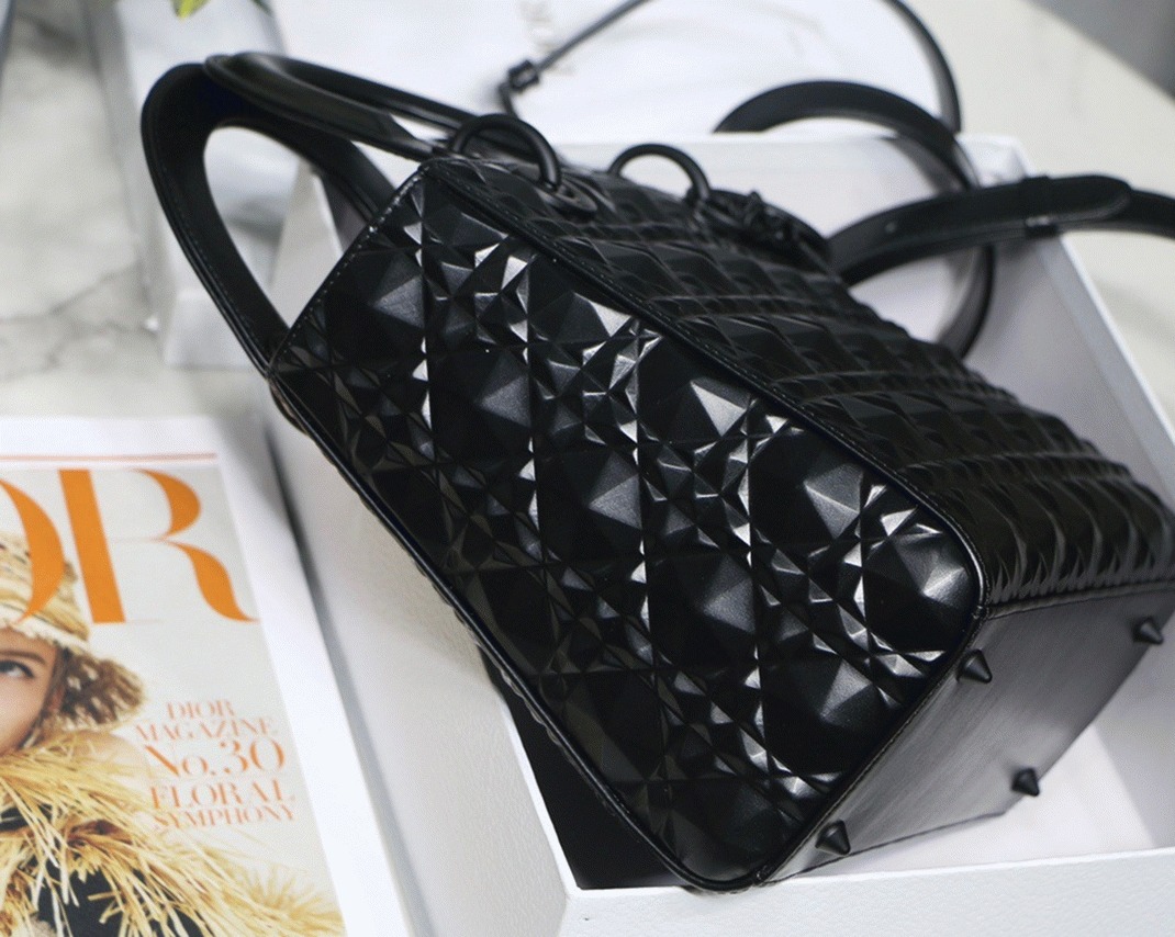 D10r Lady D10r Medium Bag Imitation in Black