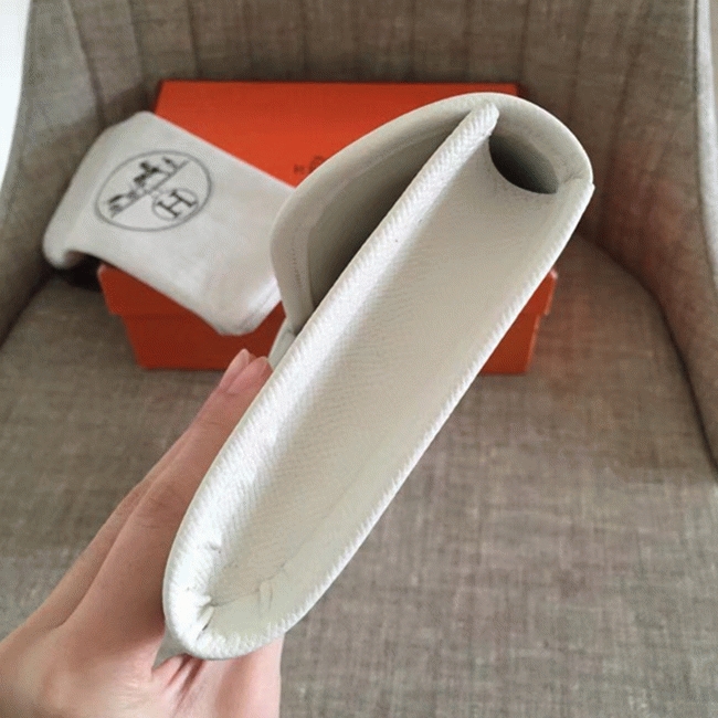 White fake H**me5 Jige Elan clutch bag
