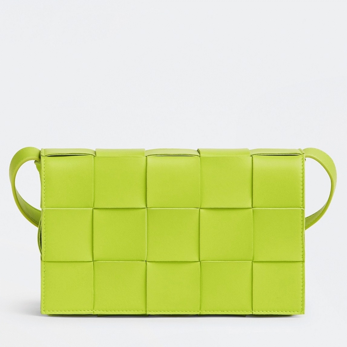 Top Quality Replica B0tt*ga Ven*ta Cassett Bag In Acid Kiwi