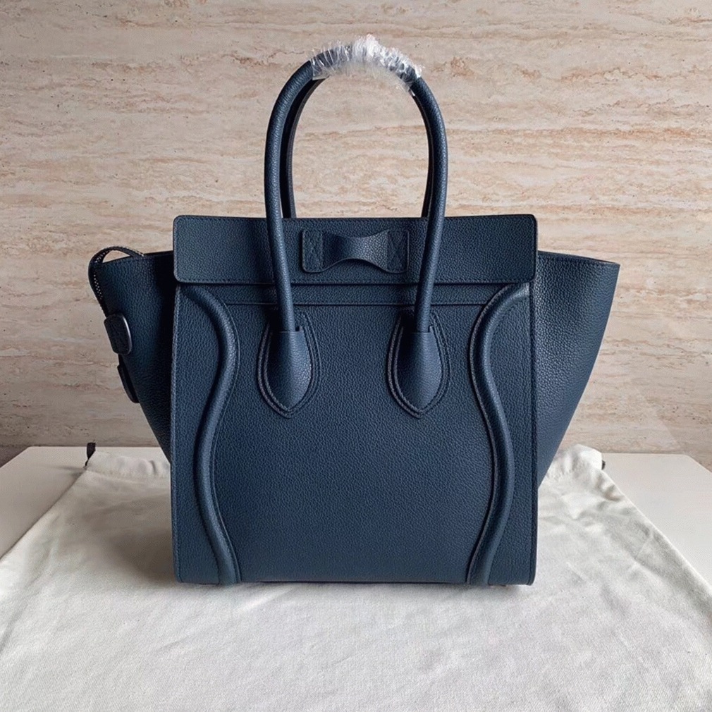 ce1i*e micro lU*gage tote bag imitation in navy blue