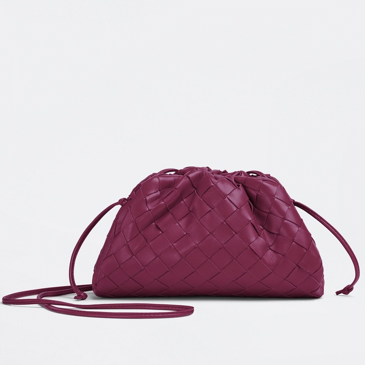Replica B0tt*ga Ven*ta Mini Pouch with Strap Cinnabar