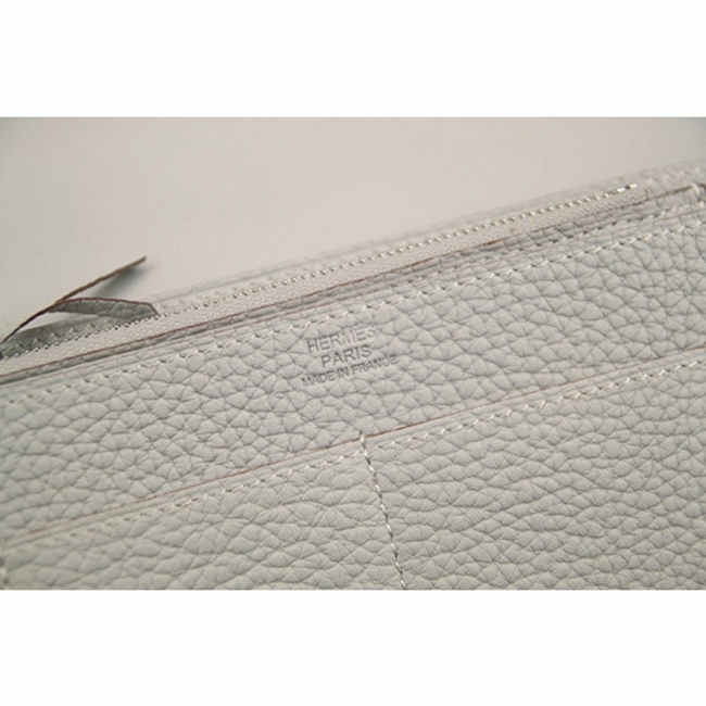 White fake H**me5 Dogon combine wallet