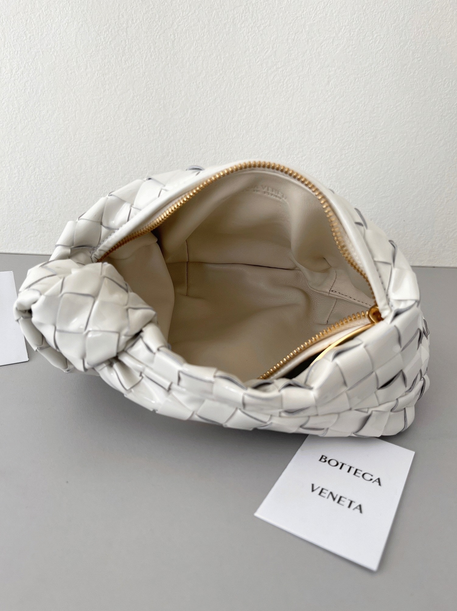 Imitation B0tt*ga Ven*ta BV Jodie Mini Bag White