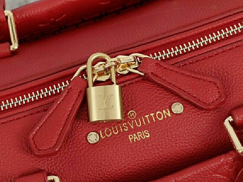 L0vis Vvtt0n Monogram Empreinte Speedy Bandouliere 25 Handbag In Red