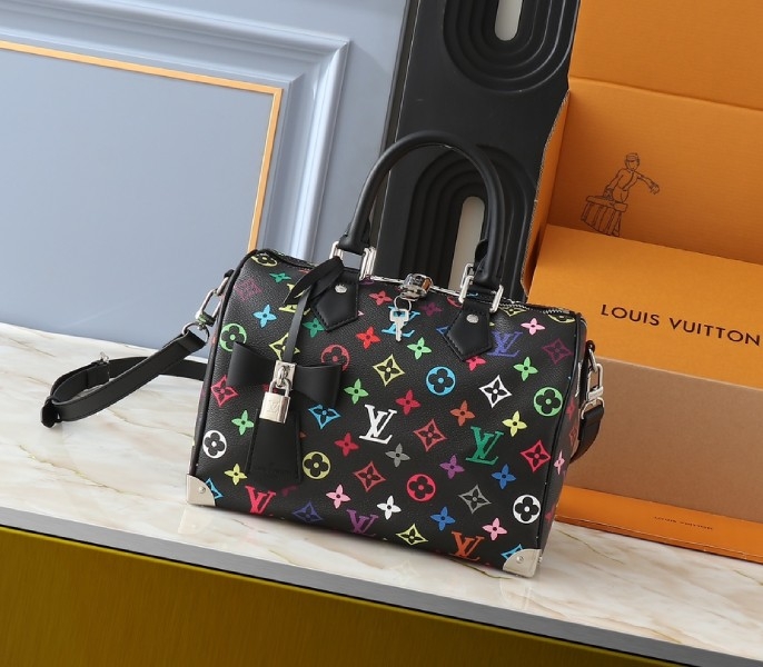 X TM Multicolored Speedy Bandouliere 25 In Black