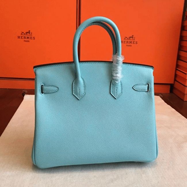 Blue Atoll H**me5 Birkin 25CM High-End Replica
