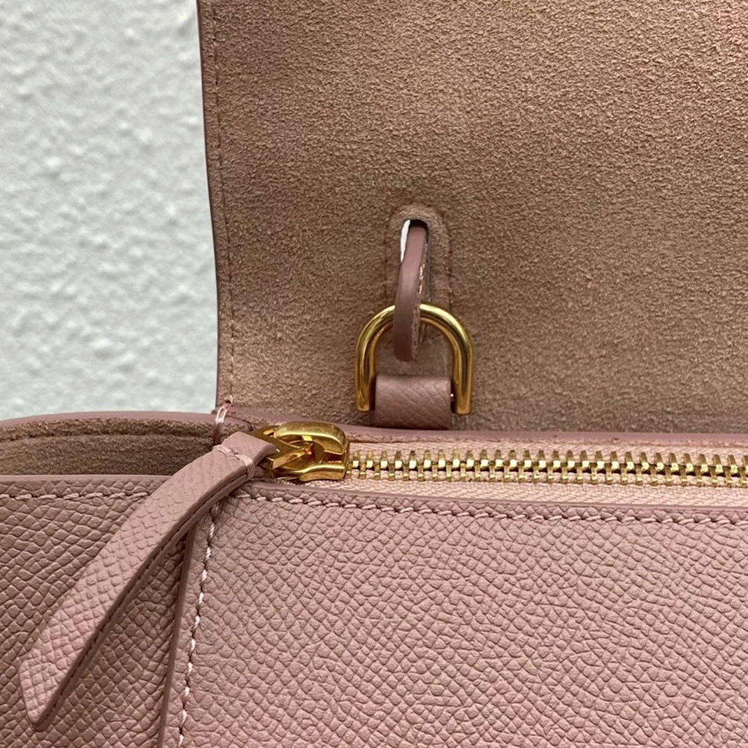 Ce1i*e Belt Nano Bag Faux in Vintage Pink
