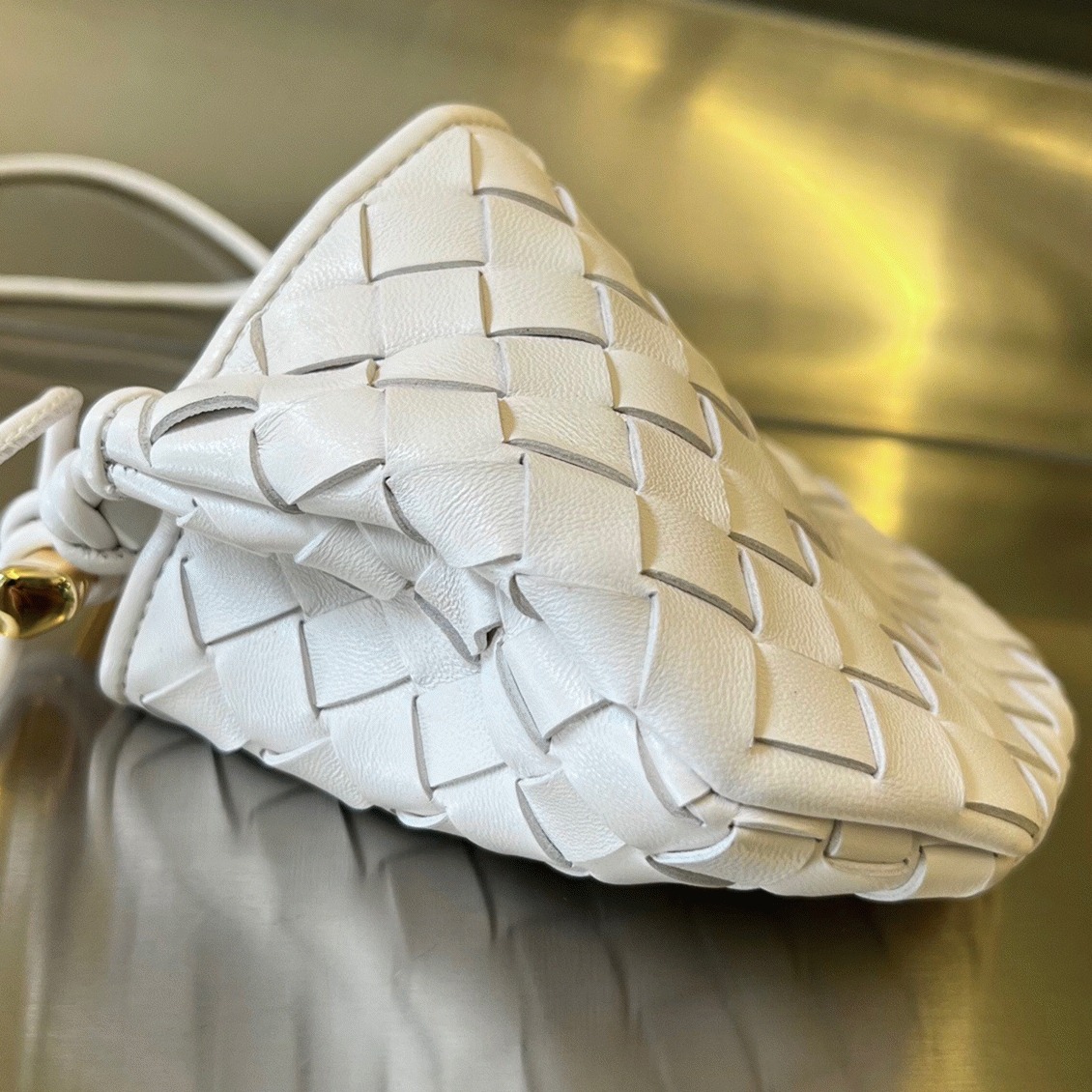 Replica B0tt*ga Ven*ta Sardine Mini Bag White