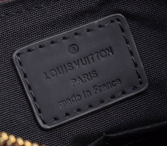 L0vis Vvtt0n Monogram Canvas Odeon PM Bag In Black