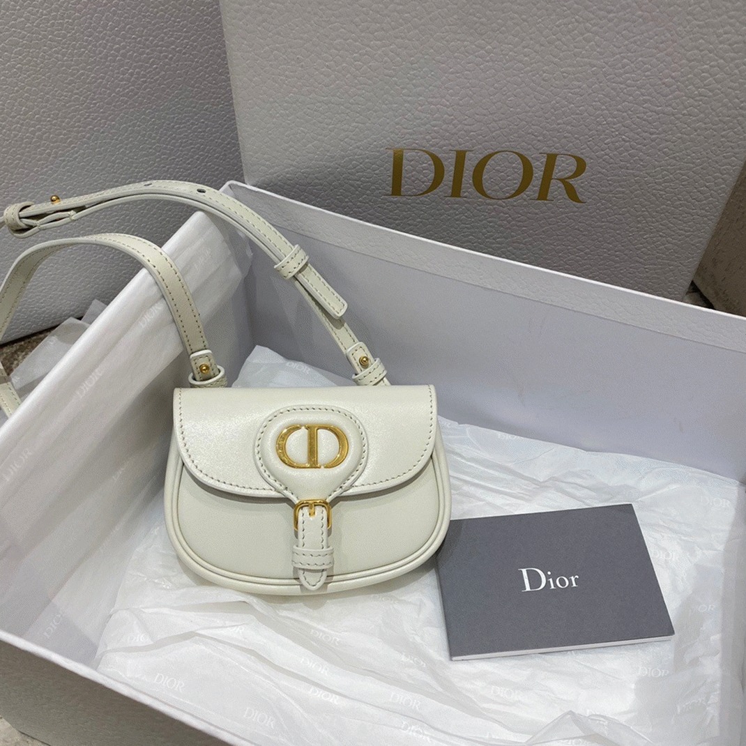 D10r Bobby Micro Bag Replica in White