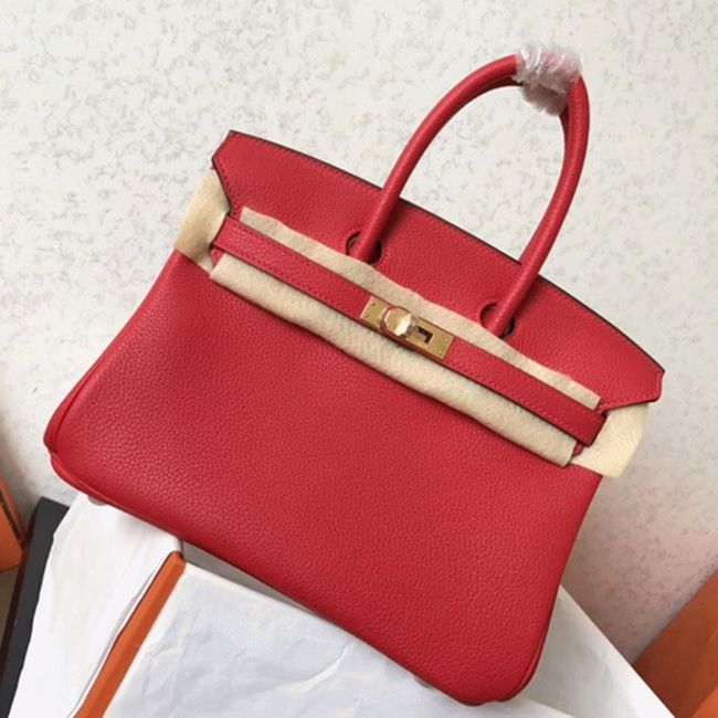 Red H**me5 Birkin 25cm AAA Grade Knockoff