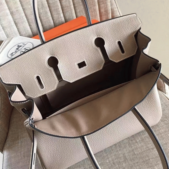 Grey Shade H**me5 Birkin 35CM Authentic-Look Replica