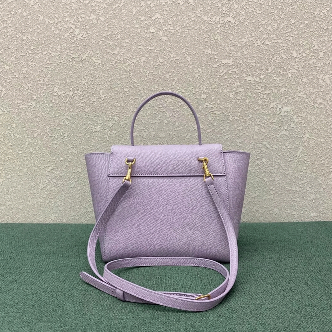 Ce1i*e Belt Nano Bag Replica in Lilas