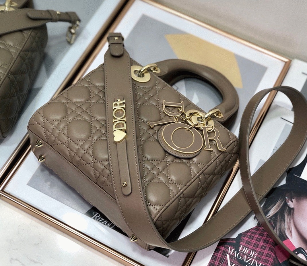D10r Small Lady D10r My ABCD10r Bag Fake in Warm Taupe