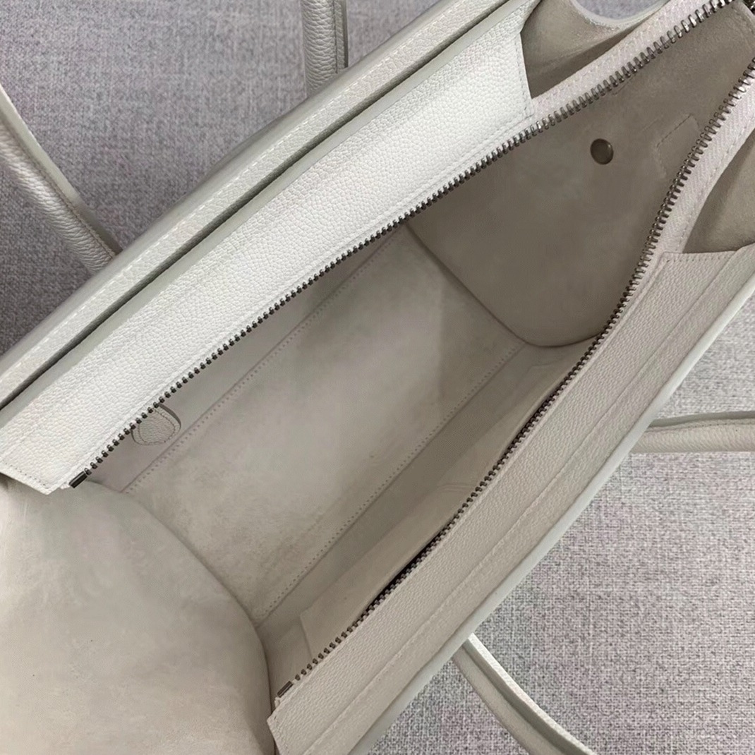 ce1i*e micro lU*gage tote bag fake in white