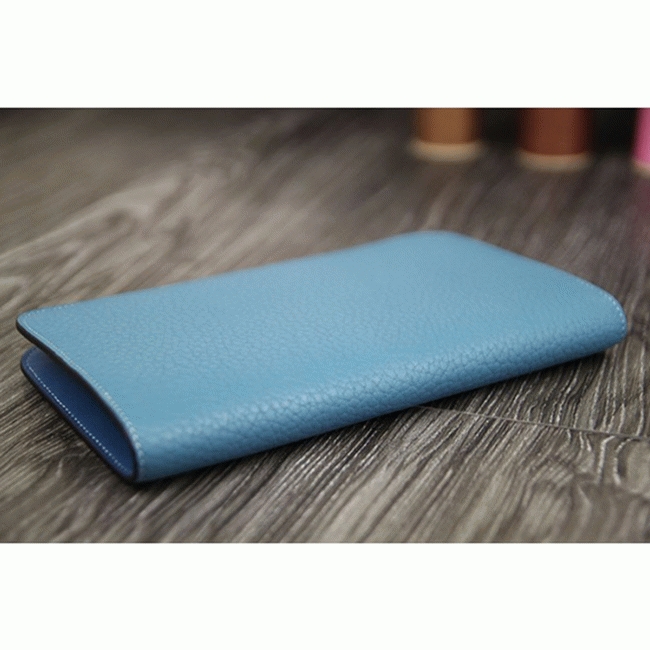 Jean blue replica H**me5 Dogon combine wallet
