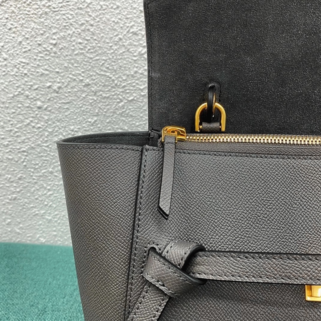Ce1i*e Micro Belt Bag Replica in Grey