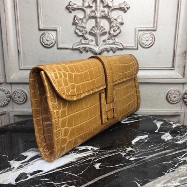Camarel Replica AAA H**me5 Jige Elan 29 Earth Tone Clutch