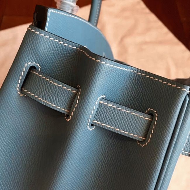 Blue Jean H**me5 Birkin 30cm Imitation Handbag