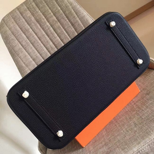 Classic Black H**me5 Birkin 30cm Replica Handbag