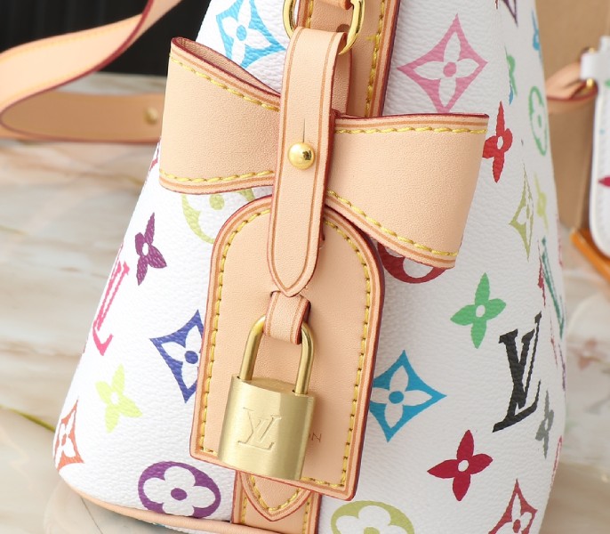 LV X TM Multicolored All In BB In White