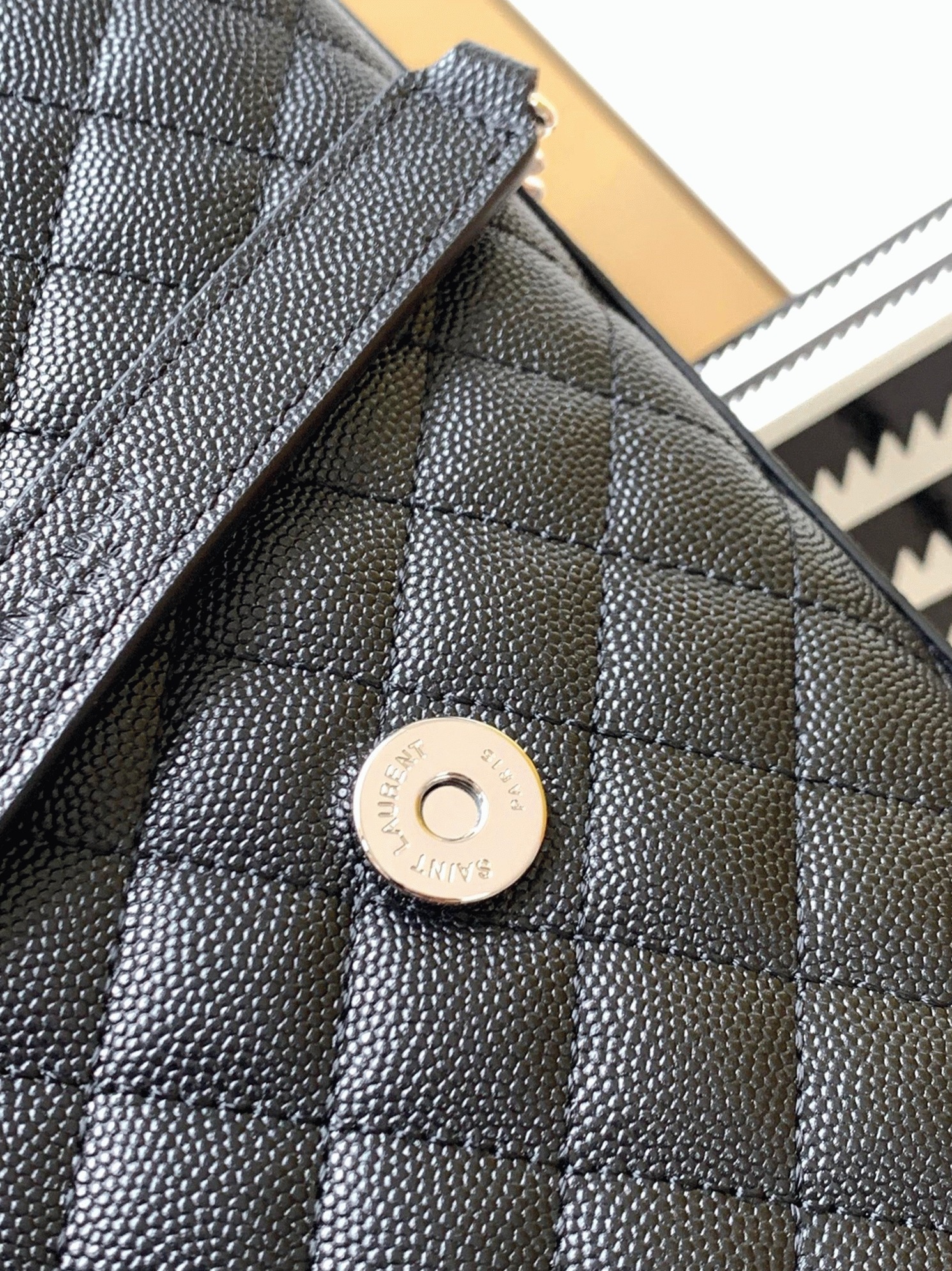 Replica Sa1nt Lau*nt Envelope Medium Bag Noir