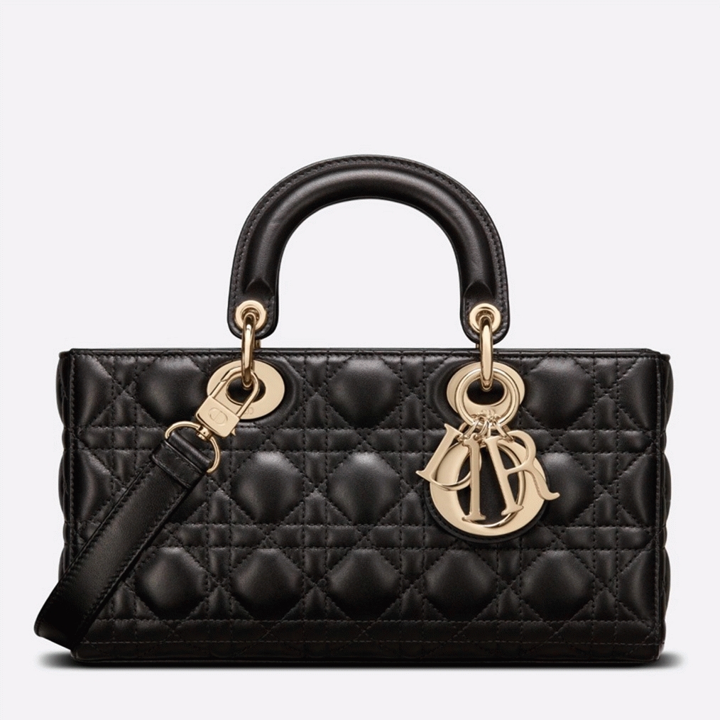 D10r Lady D-Joy Medium Bag Fake in Black