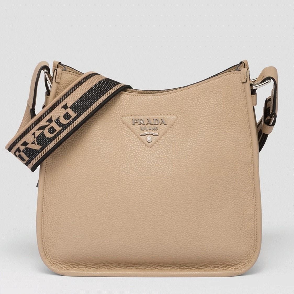 Pra*a Hobo Bag Fake in Sand