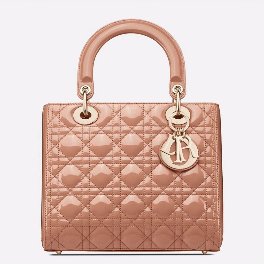 D10r Lady D10r Medium Bag Replica in Blush