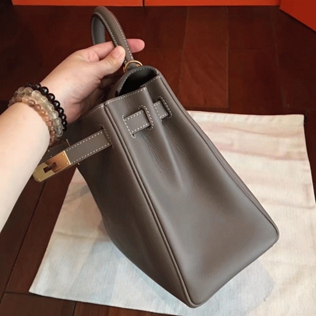 Etoupe Swift Copy Luxury H**me5 Kelly Retourne 32cm Handbag