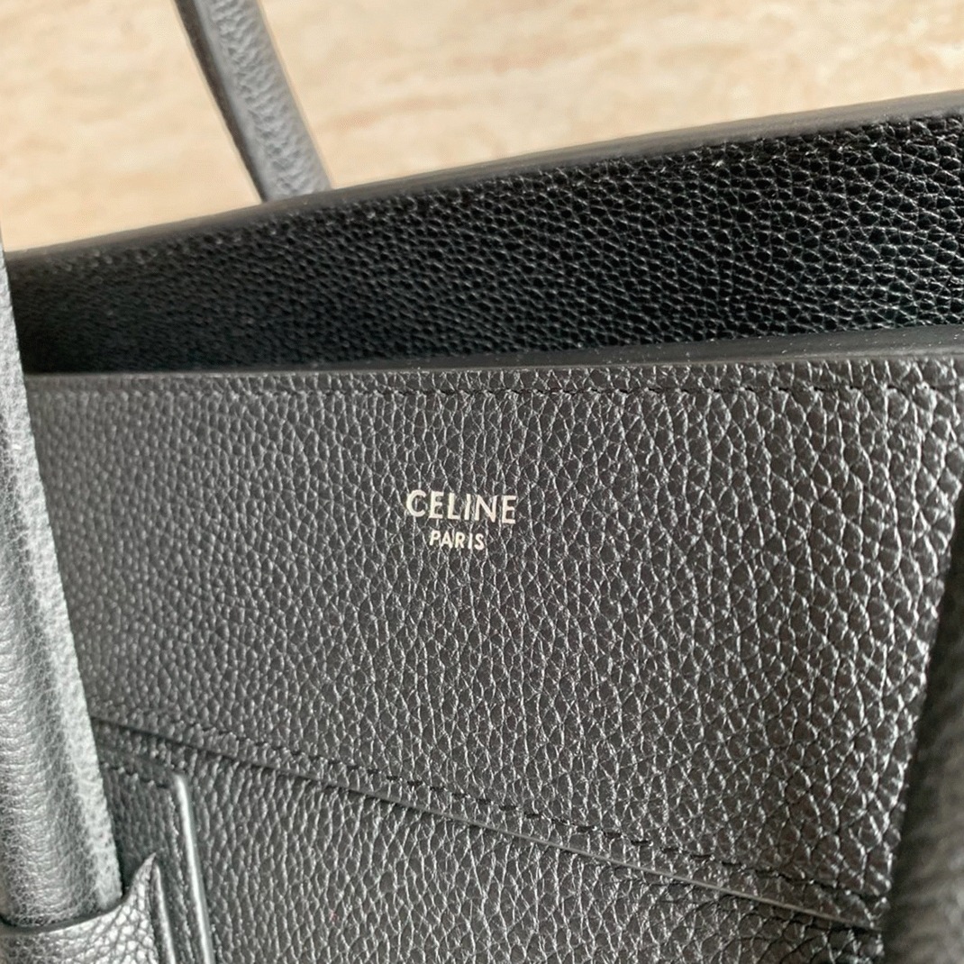 ce1i*e mini lU*gage tote bag fake in black