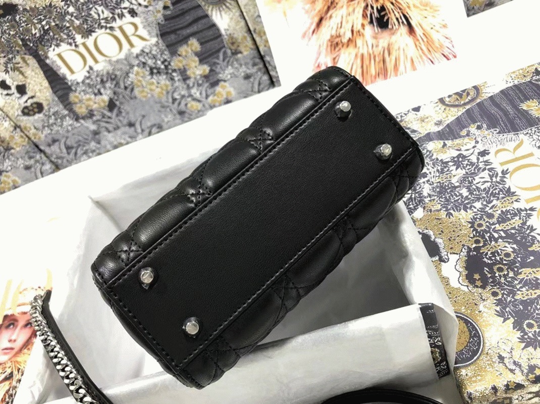 D10r Lady D10r Mini Bag Fake in Noir