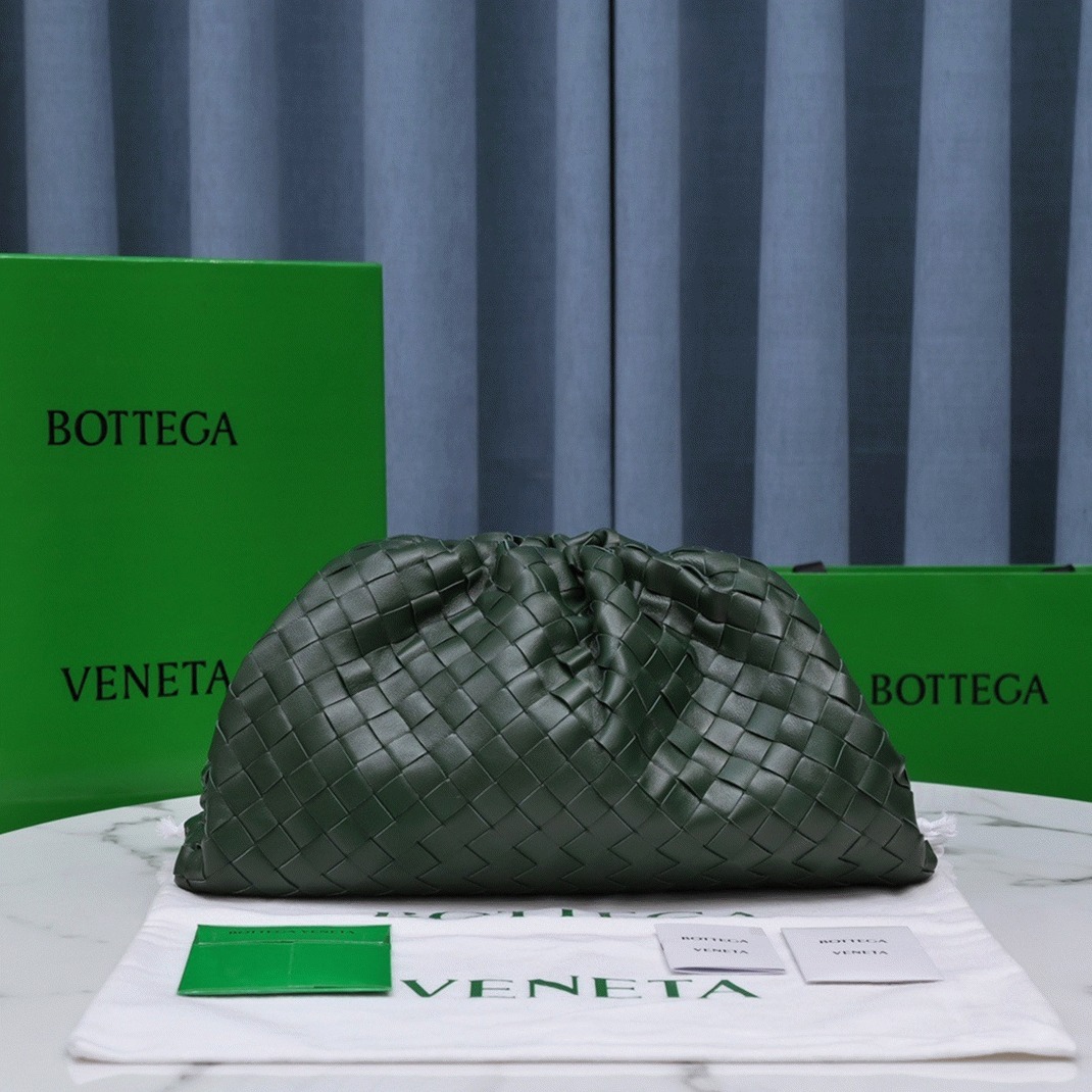 Replica B0tt*ga Ven*ta Large Pouch Clutch Bag Raintree