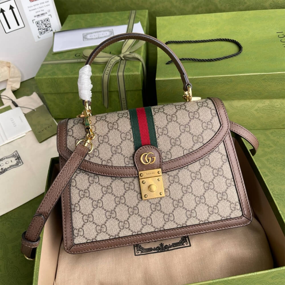 Gvc*1 BAMBOO 1947 JUMBO GG SMALL TOP HANDLE BAG