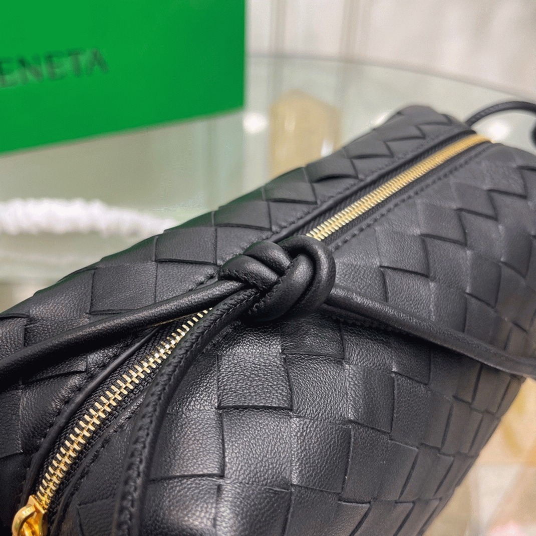 Replica B0tt*ga Ven*ta Loop Small Bag Black