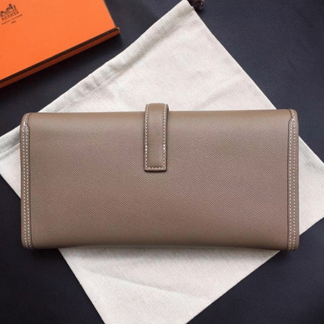 Etoupe knockoff H**me5 Jige Elan 29 clutch bag
